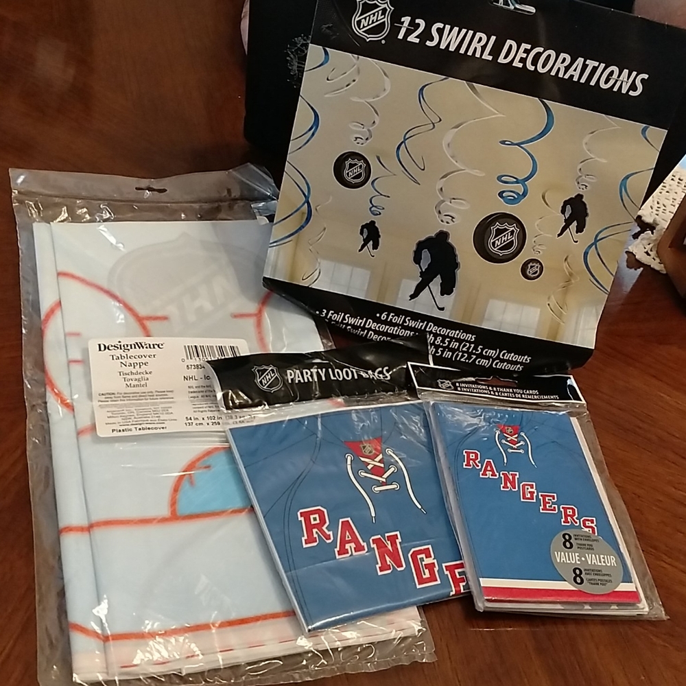 Rangers NHL party package.